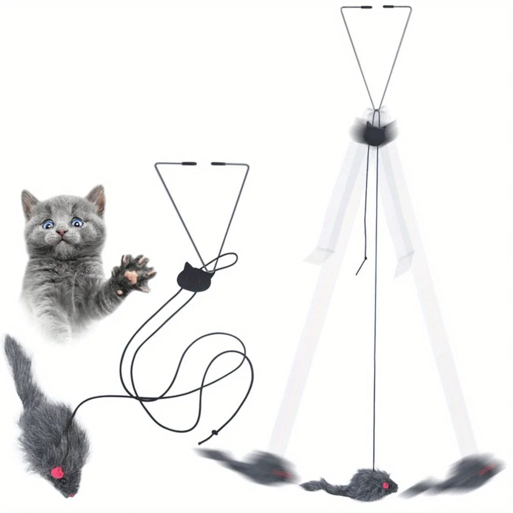 Door Hanging Cat Toy Stress Relieve Toy