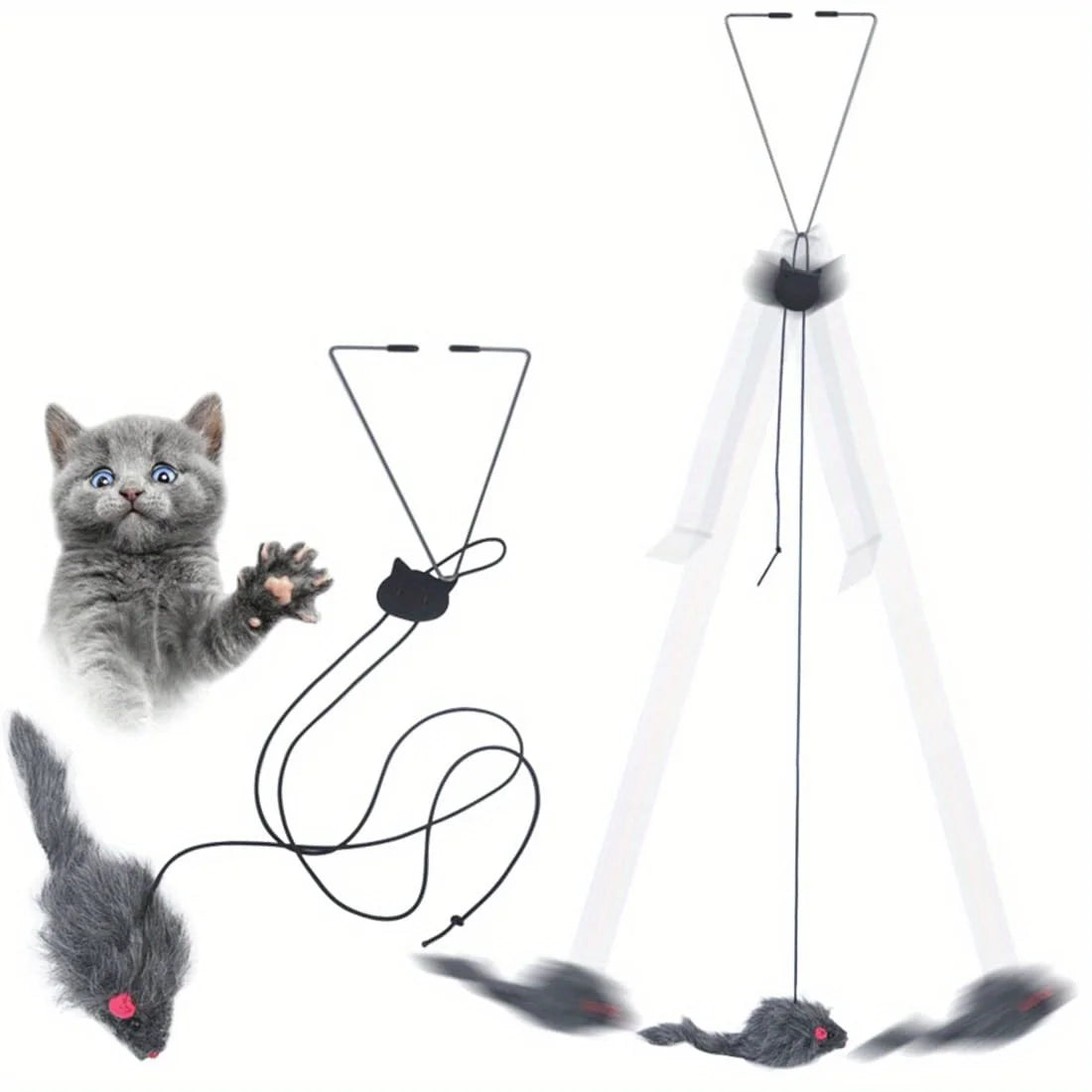 Door Hanging Cat Toy Stress Relieve Toy