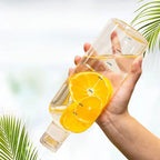 300-1000ml High Borosilicate Glass Water Bottle