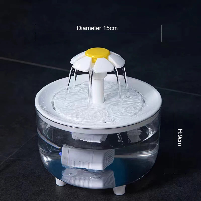 Pets Water Fountain Auto Filter
