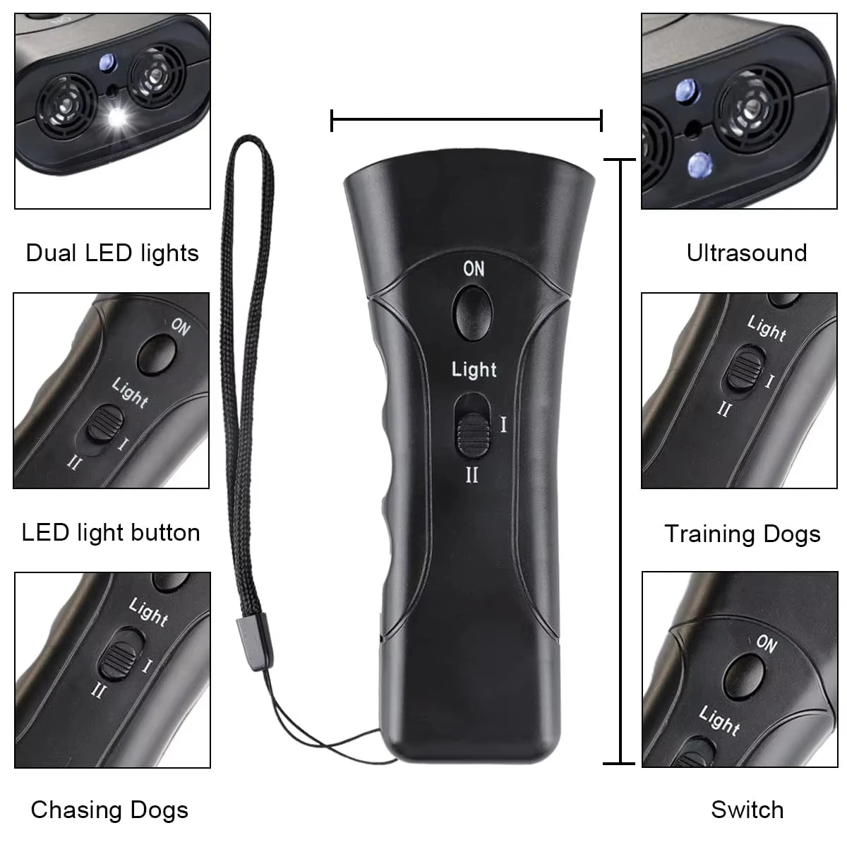Ultrasonic Anti Barking Pet Dog Repeller