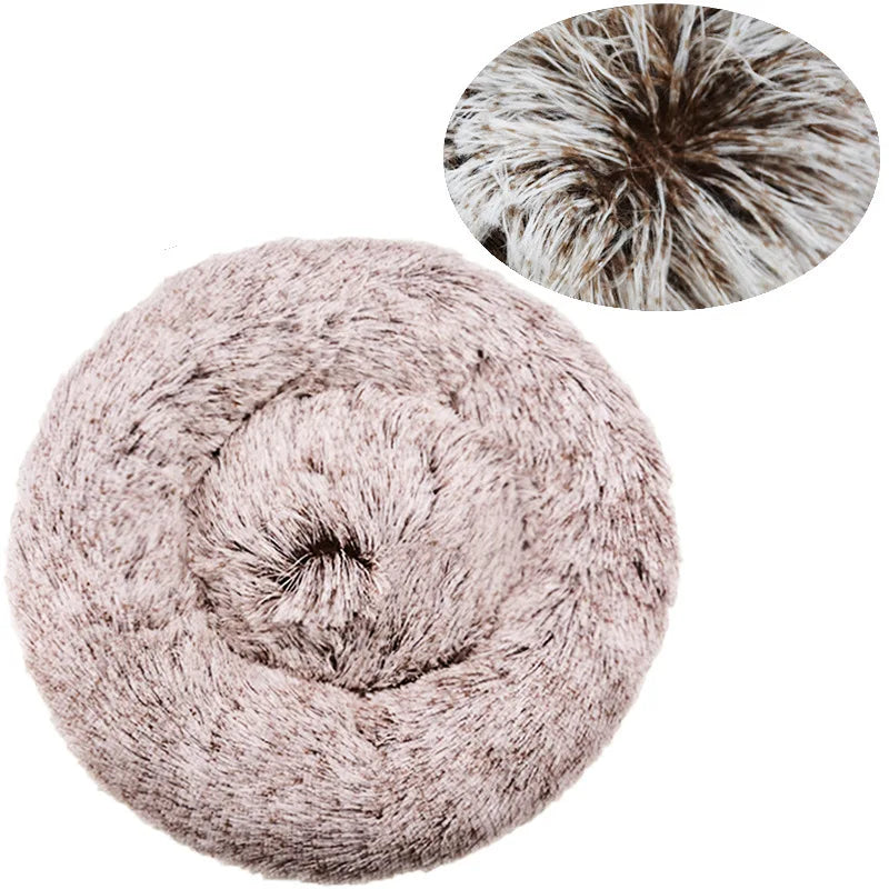 40-90cm 6 Sizes Round Pet Bed for Large Dog
