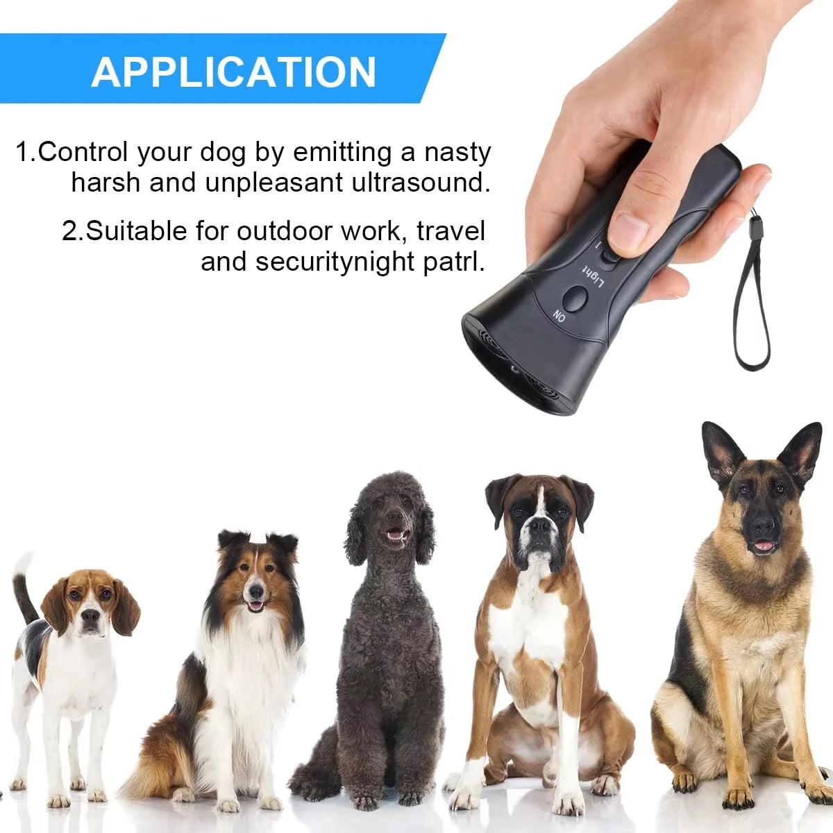 Ultrasonic Anti Barking Pet Dog Repeller